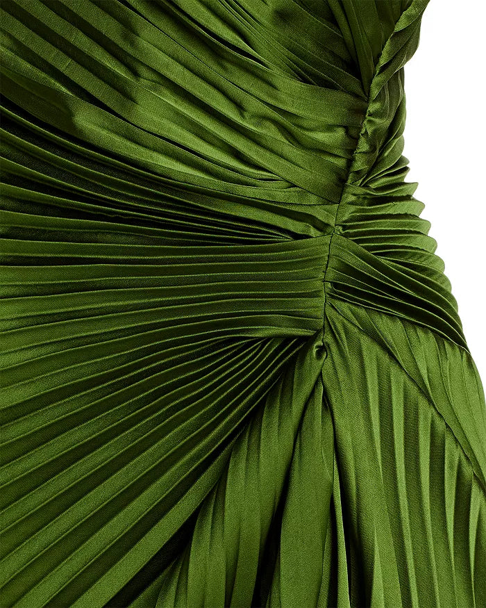 Aurelia – One-Shoulder Pleated Dress