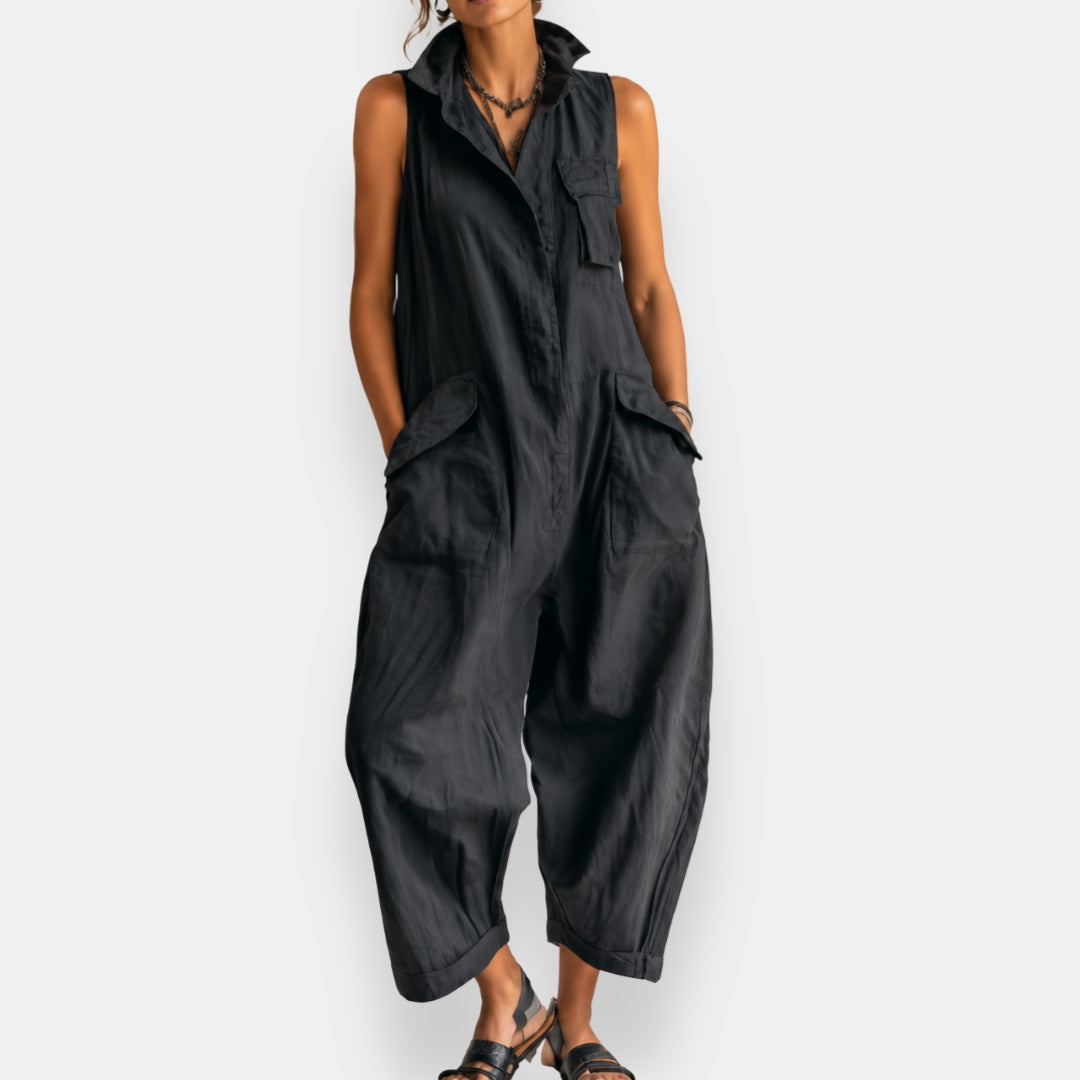 Madeleine | Combinaison cargo sans manches