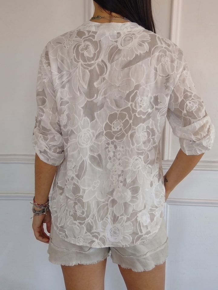Linda | Chemisier à imprimé floral