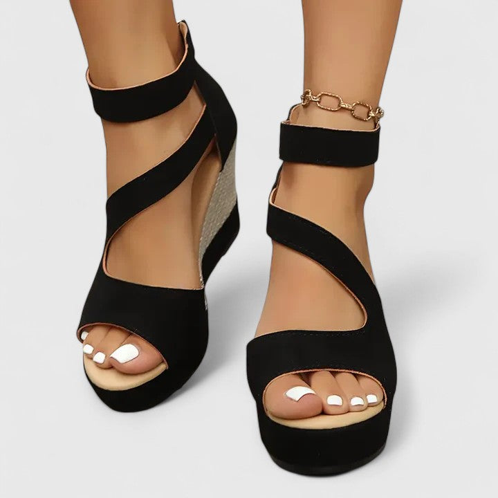 Selviana – ORTHOPEDIC WEDGE SANDALS