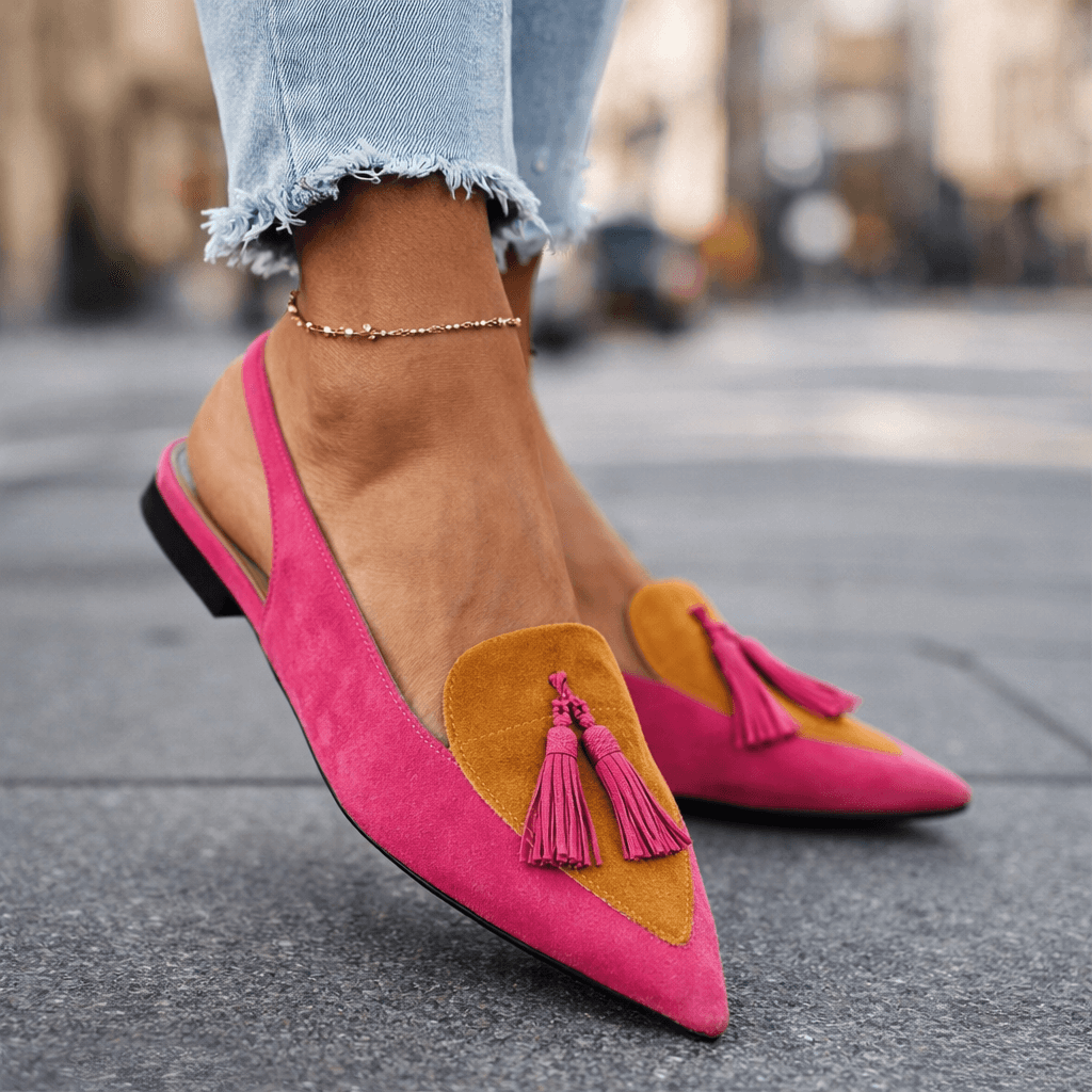 Ginette | Slingbacks à pampilles