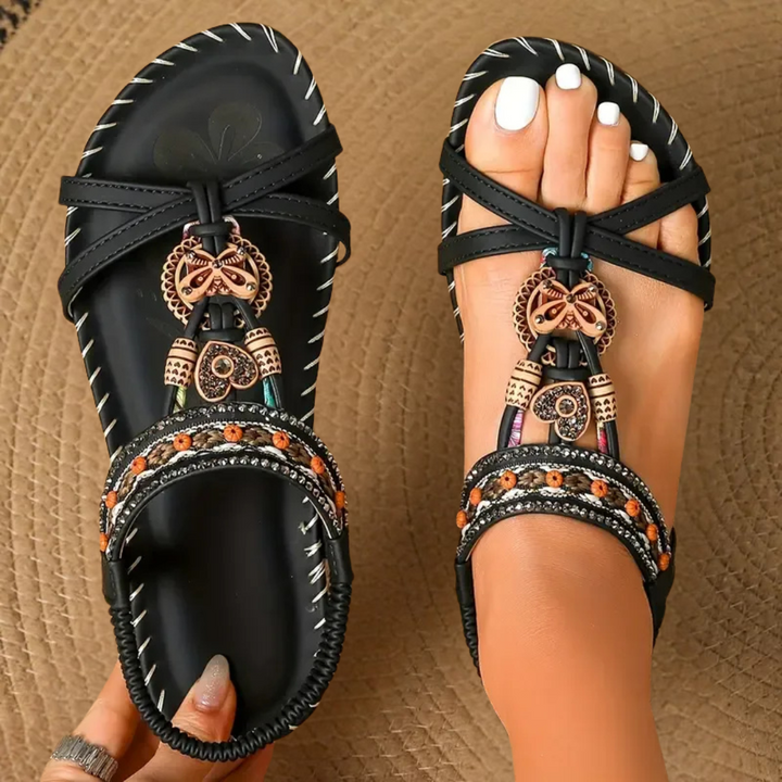 Isabel | Sandalias ortopédicas estilo Ibiza para comodidad y elegancia