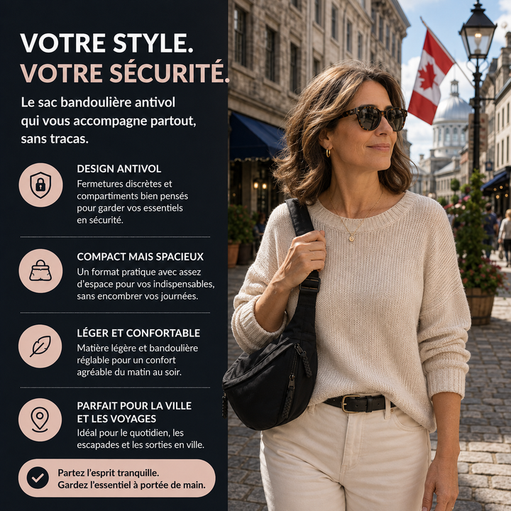 Martine | Sac bandoulière compact