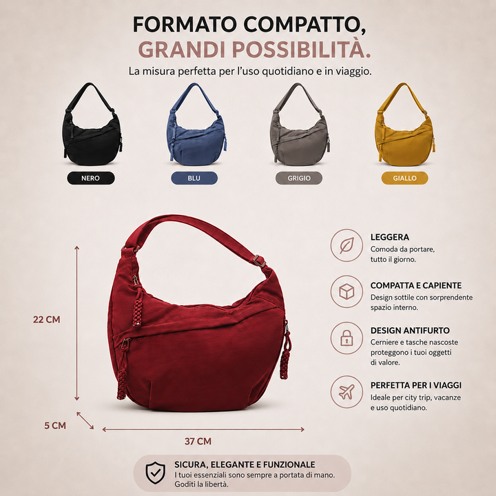 Martine | Sac bandoulière compact
