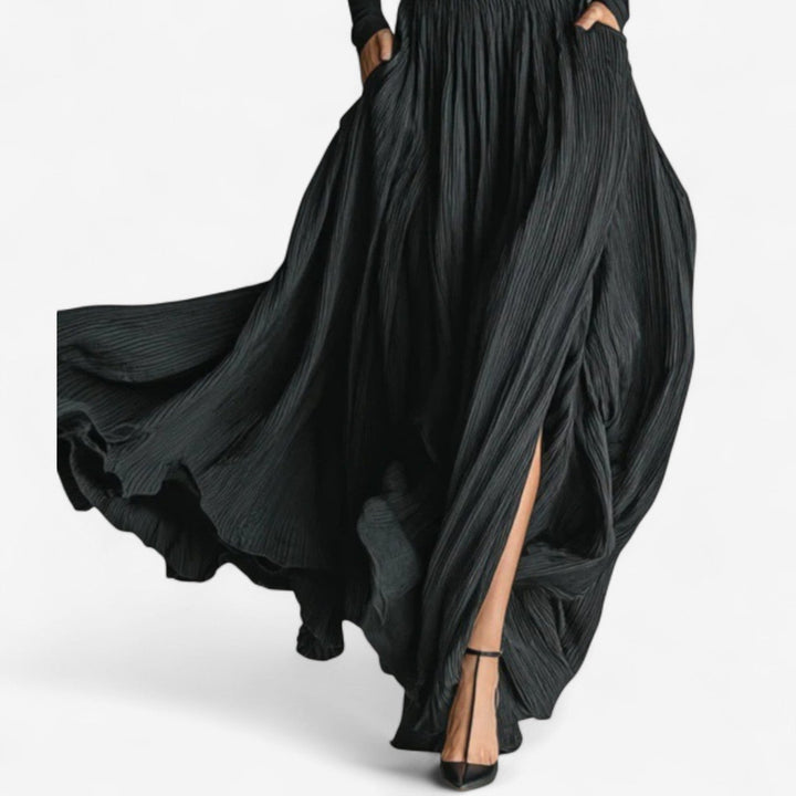 Alessia | High-waist maxi dress