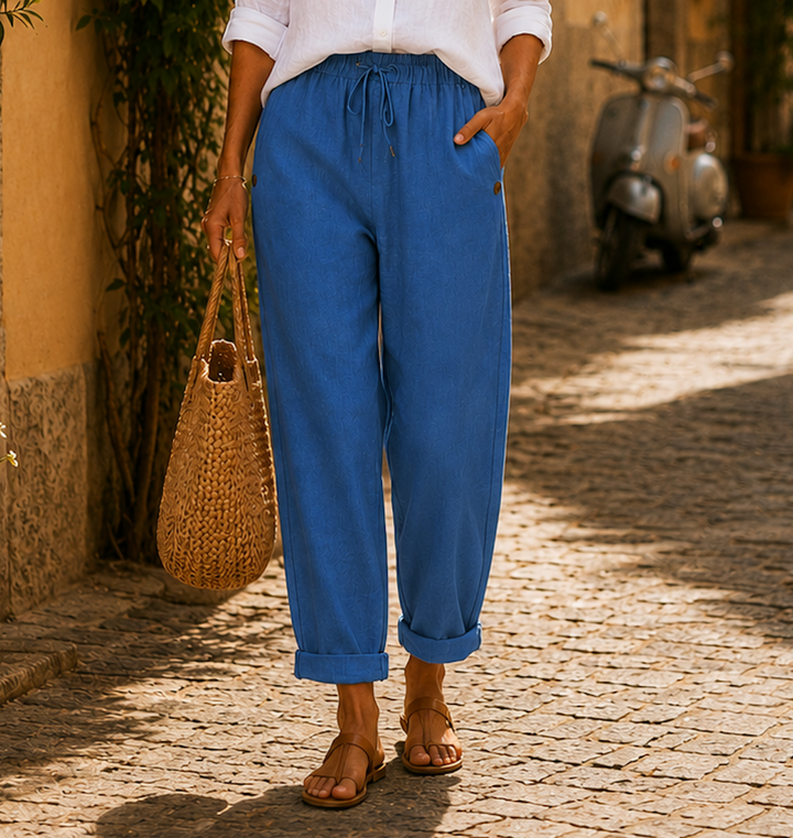 Francine | Pantalon léger en lin