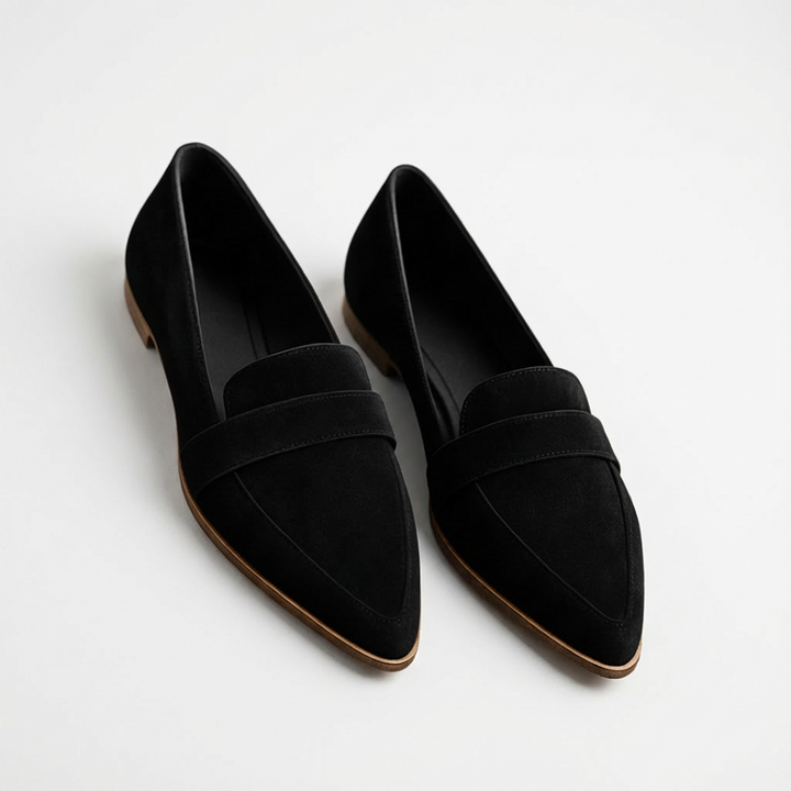 Sofia | Mujer Mocasines Con Puntera Puntiaguda Y Detalle Penny | Elegante
