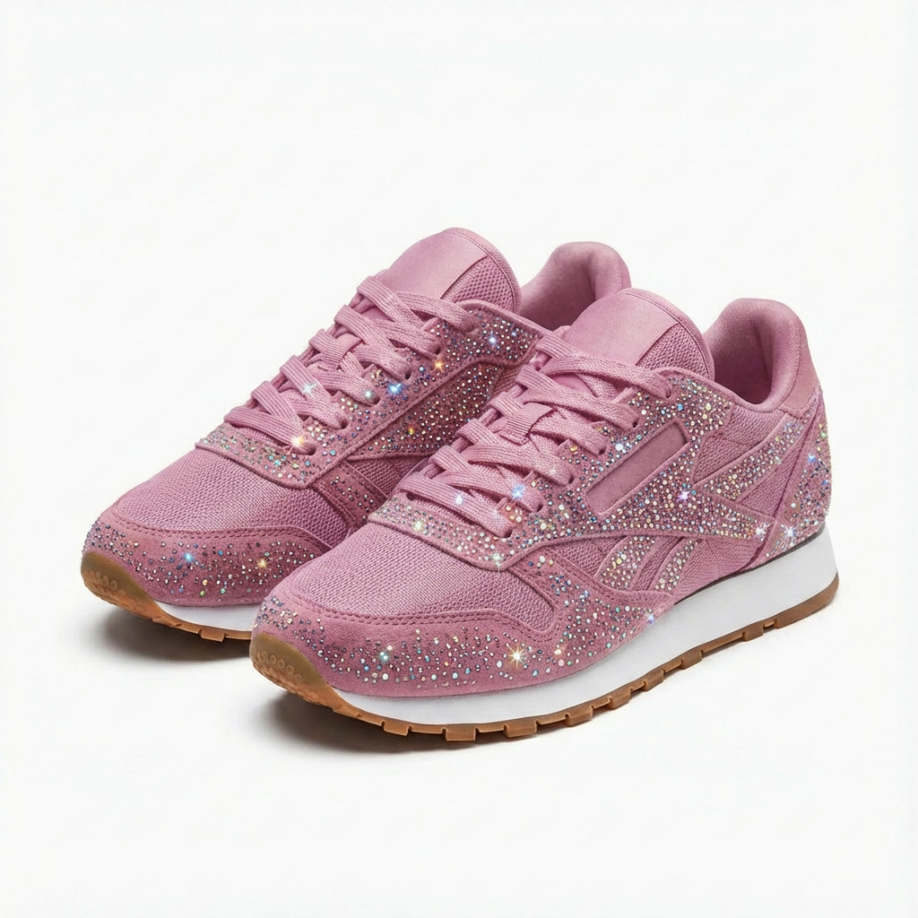 Valeria | Mujer Zapatillas Plataforma Con Acabado Brillante Y Suela Gruesa | Glamuroso