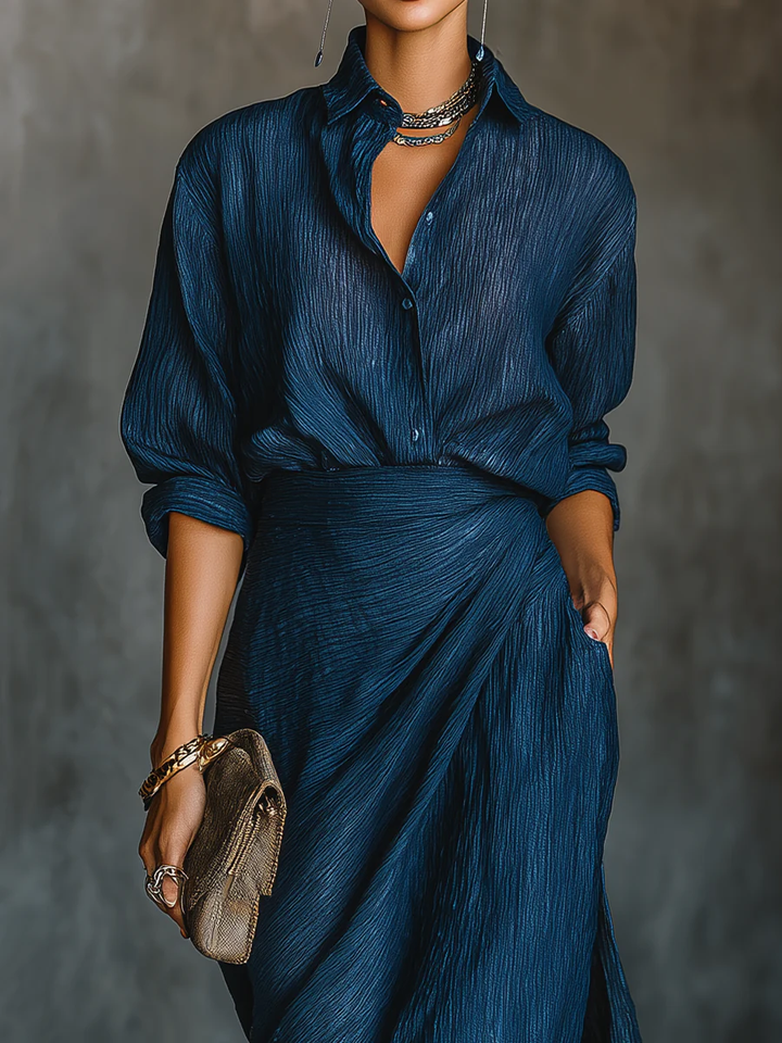 Francesca · Set consisting of shirt and long skirt