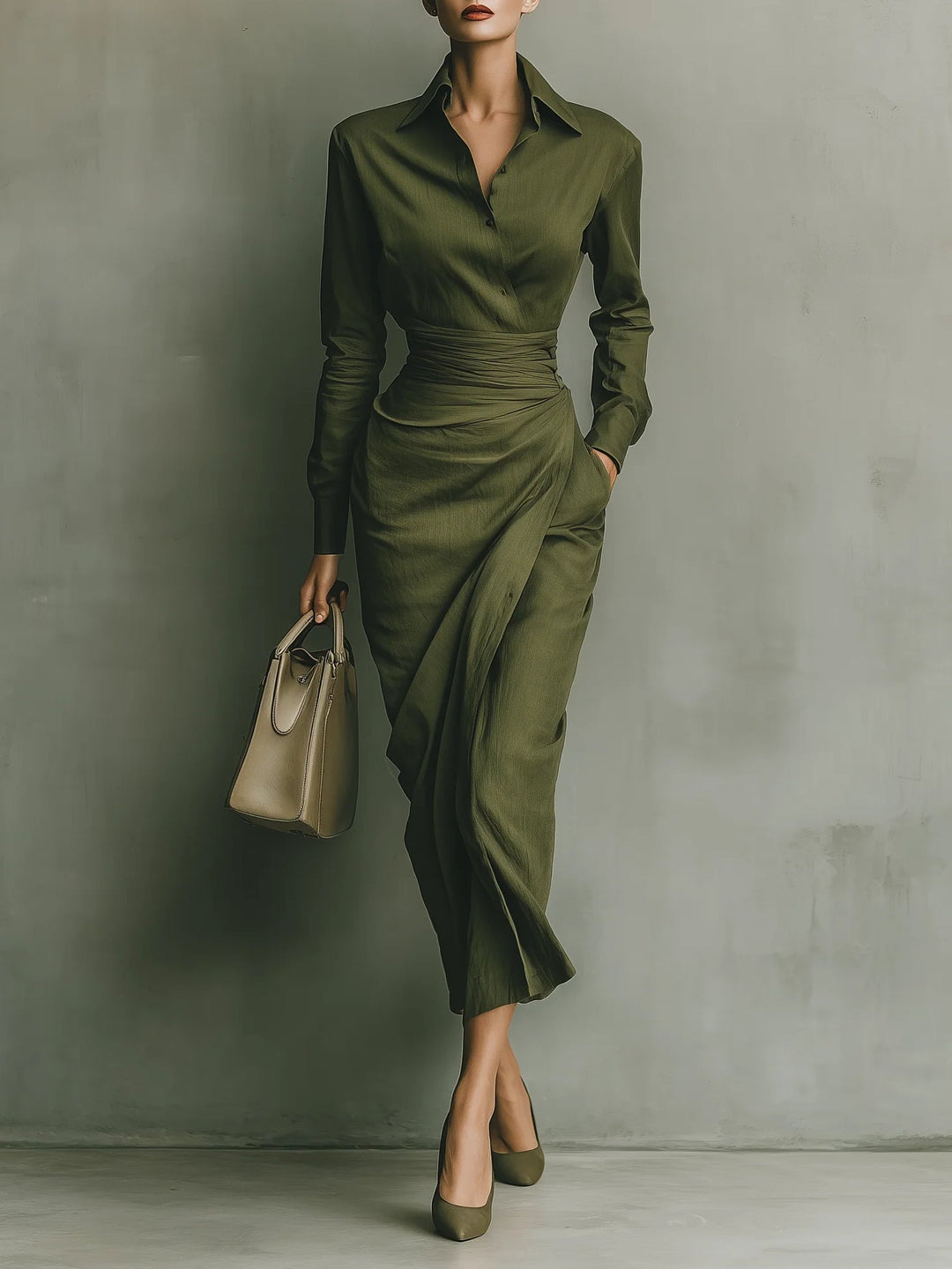 Caterina | Elegant Fitted Maxi Dress