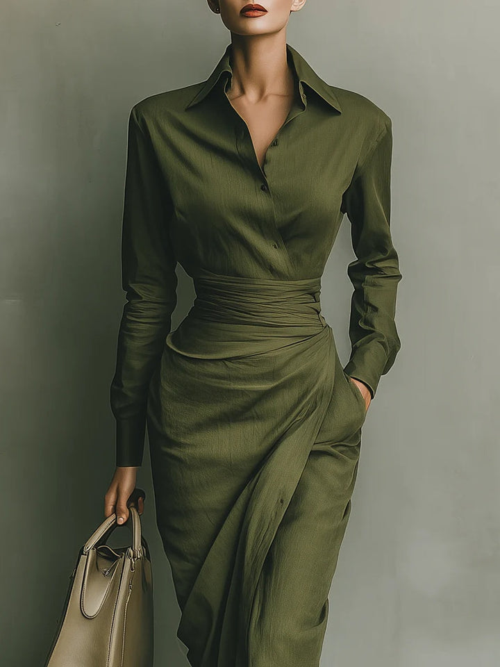 Caterina | Elegant Fitted Maxi Dress