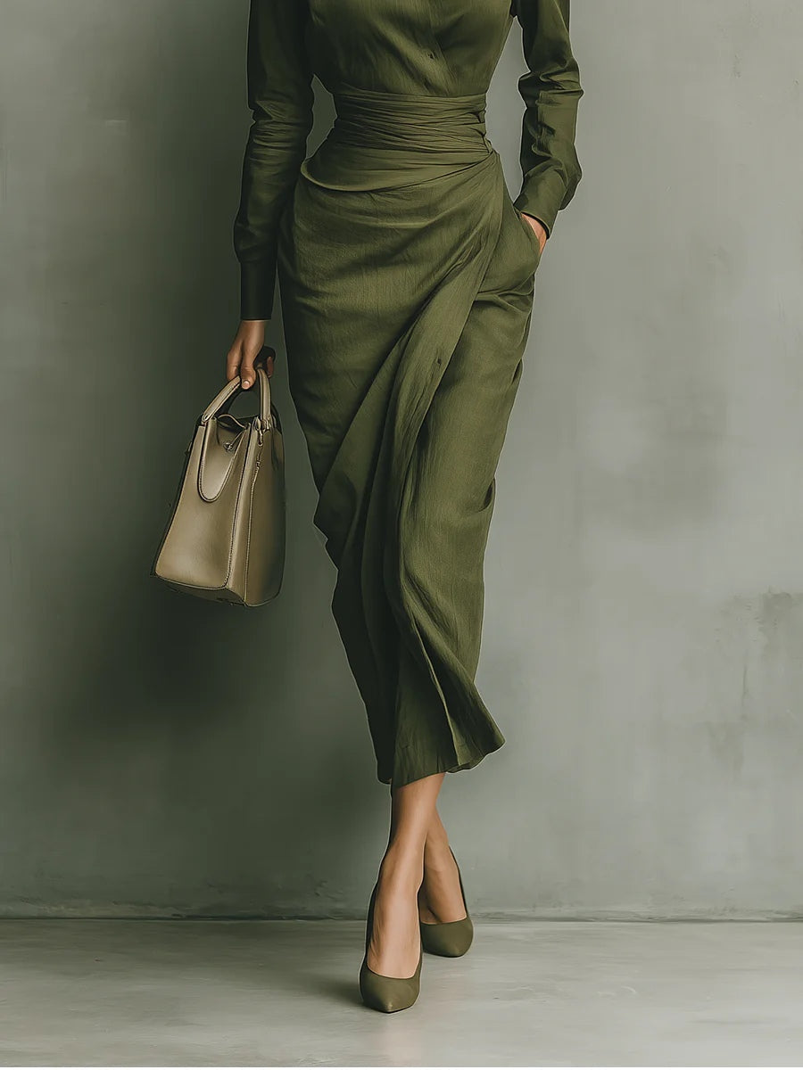 Caterina | Elegant Fitted Maxi Dress