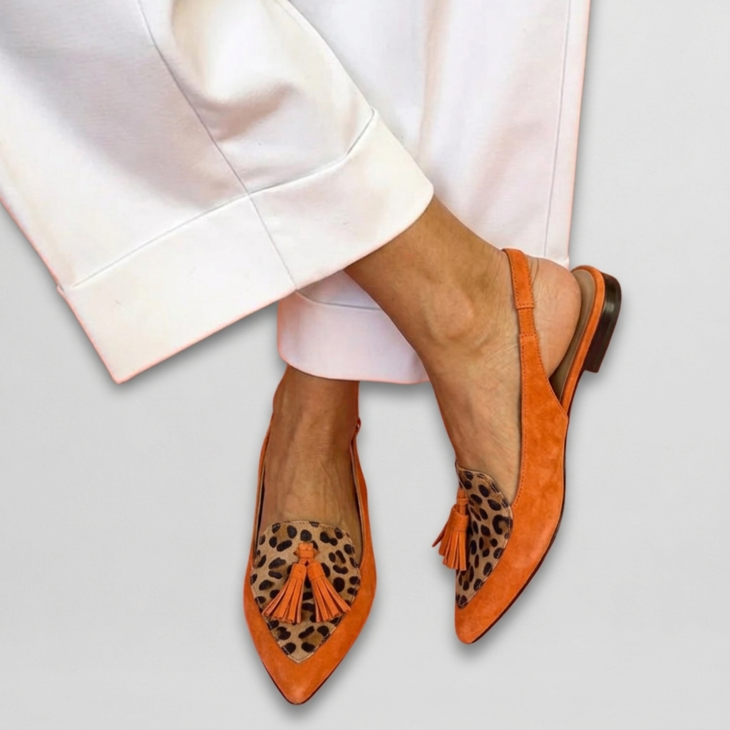Ginette | Slingbacks à pampilles