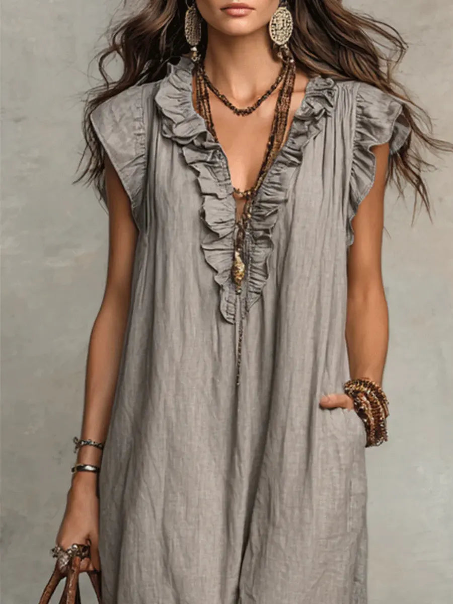 Sienne | Elegant Flowy Maxi Dress